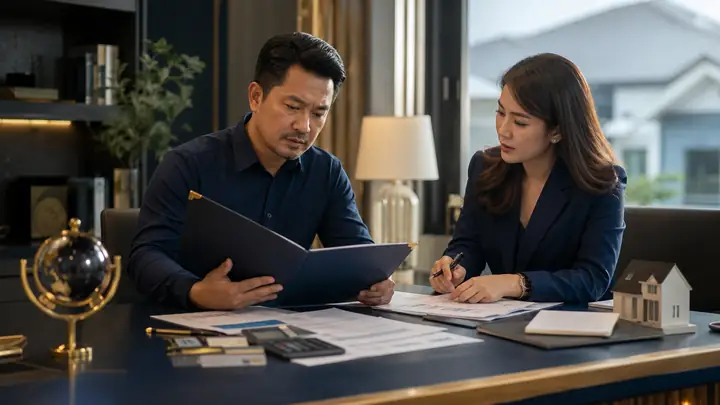Refinance and Debt Consolidation Review discussion with a Malaysian debt advisor