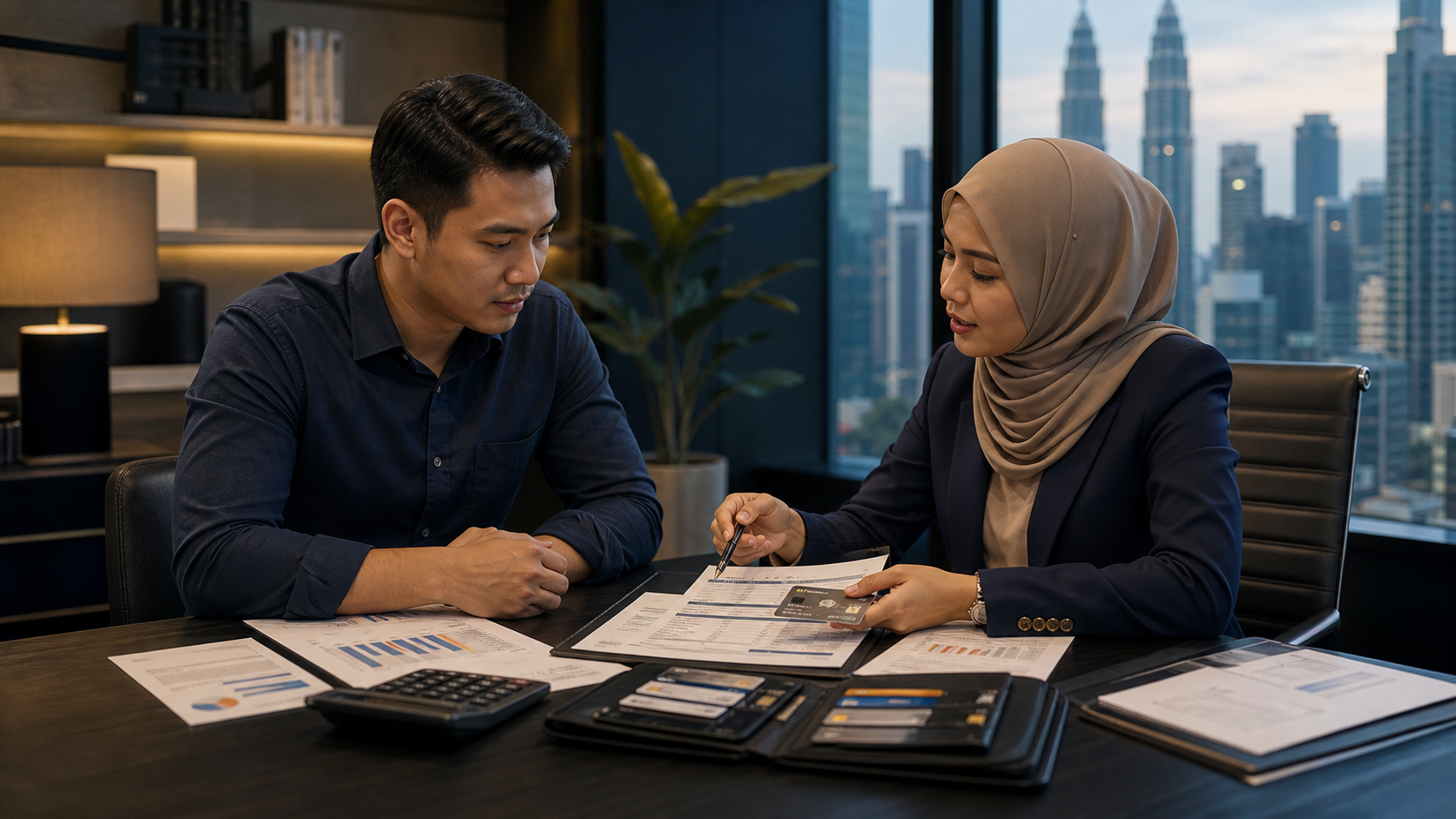Active credit card debt review before AKPK preparation