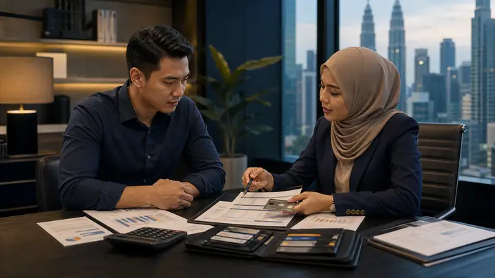 Active credit card debt review before AKPK preparation
