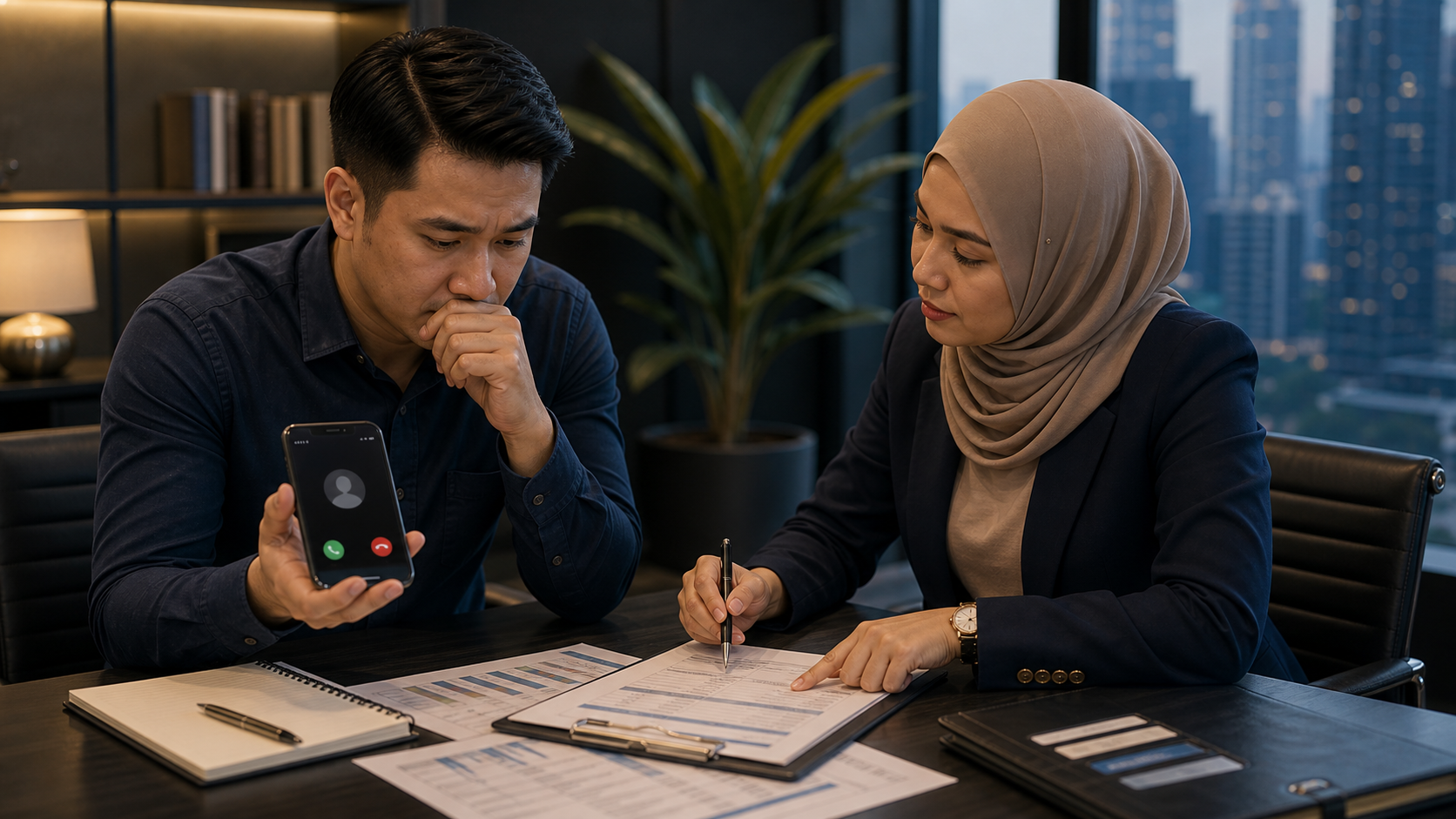 Debt collector call documentation and advisory review
